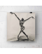 Danseuse phénix, grand format